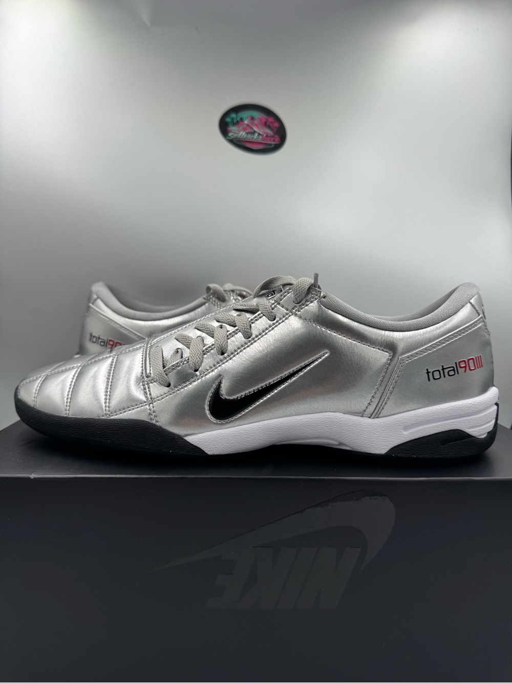 Nike Total 90 3 SP Metallic Silver Black BRAND NEW Size 13
